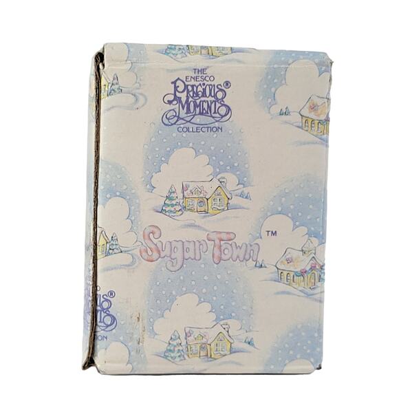 Precious Moments Sugar Town Bird Bath Figurine Enesco 150223 1995 - Picture 15 of 16